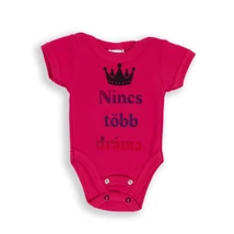 Body - rövid ujjú 86 pink - nincs több dráma