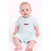 Kisfiú együttes kék színben 80 - organikus pamut