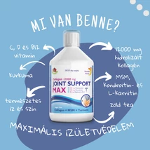 SWEDISH NUTRA JOINT SUPPORT MAX - CUKORMENTES ÍZÜLETVÉDŐ FOLYÉKONY KOLLAGÉN