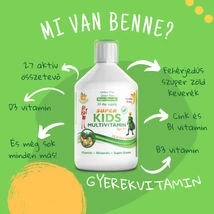 Folyékony multivitamin gyerekeknek 500ml - Swedish Nutra SUPER KIDS