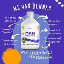 Swedish Nutra Man - folyékony multivitamin férfiaknak 500ml