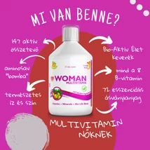 Swedish Nutra Woman - folyékony multivitamin nőknek 500ml