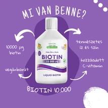 SWEDISH NUTRA BIOTIN 10000 FOLYÉKONY VITAMIN 500ML