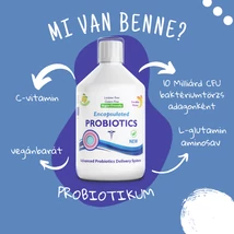 Swedish Nutra Probiotics folyékony probiotikum C-vitaminnal dúsítva – 500ml