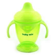 Itatópohár csöpögésmentes - zöld – Baby Mix