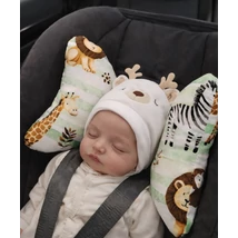 Pillangó párna - zöld szafari