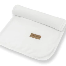 Babapléd - fehér wellsoft - 75x75 cm