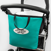 Bevásárló táska babakocsira - Berry Baby Comfort Shopping Bag - türkiz zöld