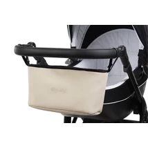 Tároló táska babakocsira - almond milk eco bőr Tároló táska babakocsira - almond milk eco bőr