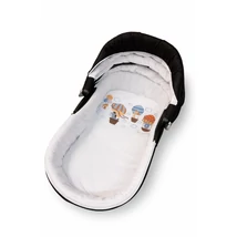 Kókusz matrac babakocsiba - fehér - air balloon