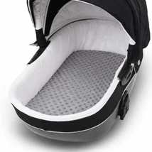 Kókusz matrac babakocsiba - szürke minky