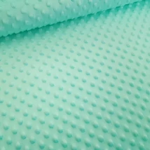 Kókusz matrac babakocsiba - menta minky