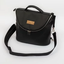 Pelenkázó táska - pure black – Max 3in1